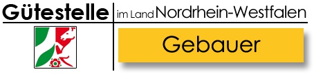 Landeswappen NRW und Logo Anwalt Gebauer